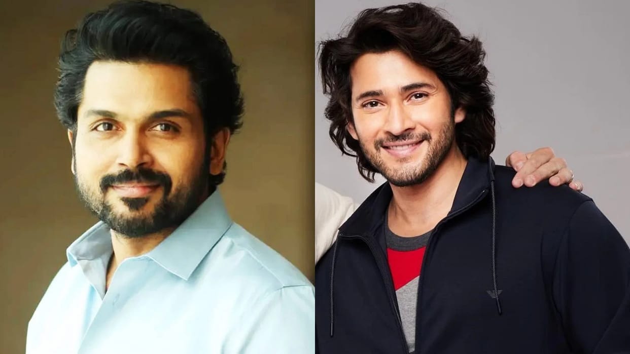 Karthi reveals he and Mahesh Babu were classmates during their school days