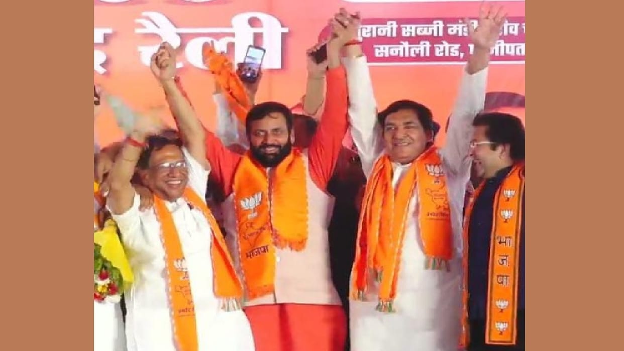 Nayab Singh Saini targeted Hooda from land of Panipat, said- My 56 days heavier than Hooda's 10 years