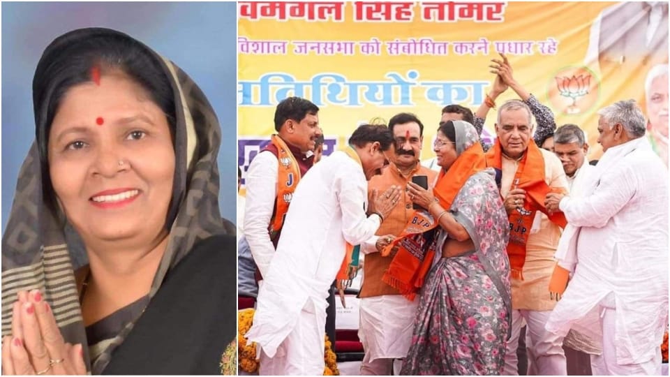 मुरैना महापौर शारदा सोलंकी को मिली राहत।