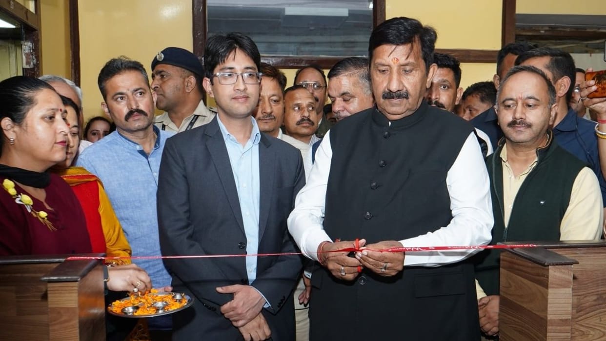 Deputy CM Mukesh Agnihotri inaugurated the museum and wall of honor at Old Bus Adda Shimla