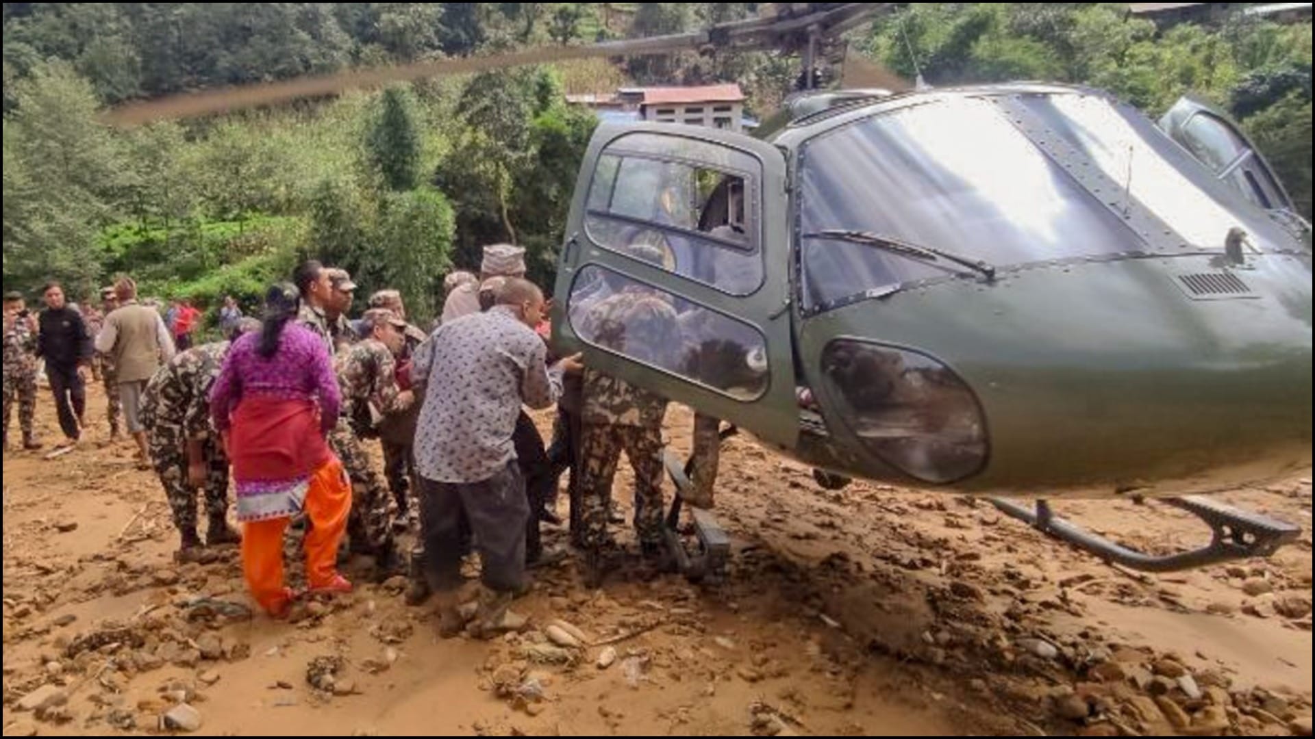 Nepal flood and landslides casualties several died some missing news in hindi