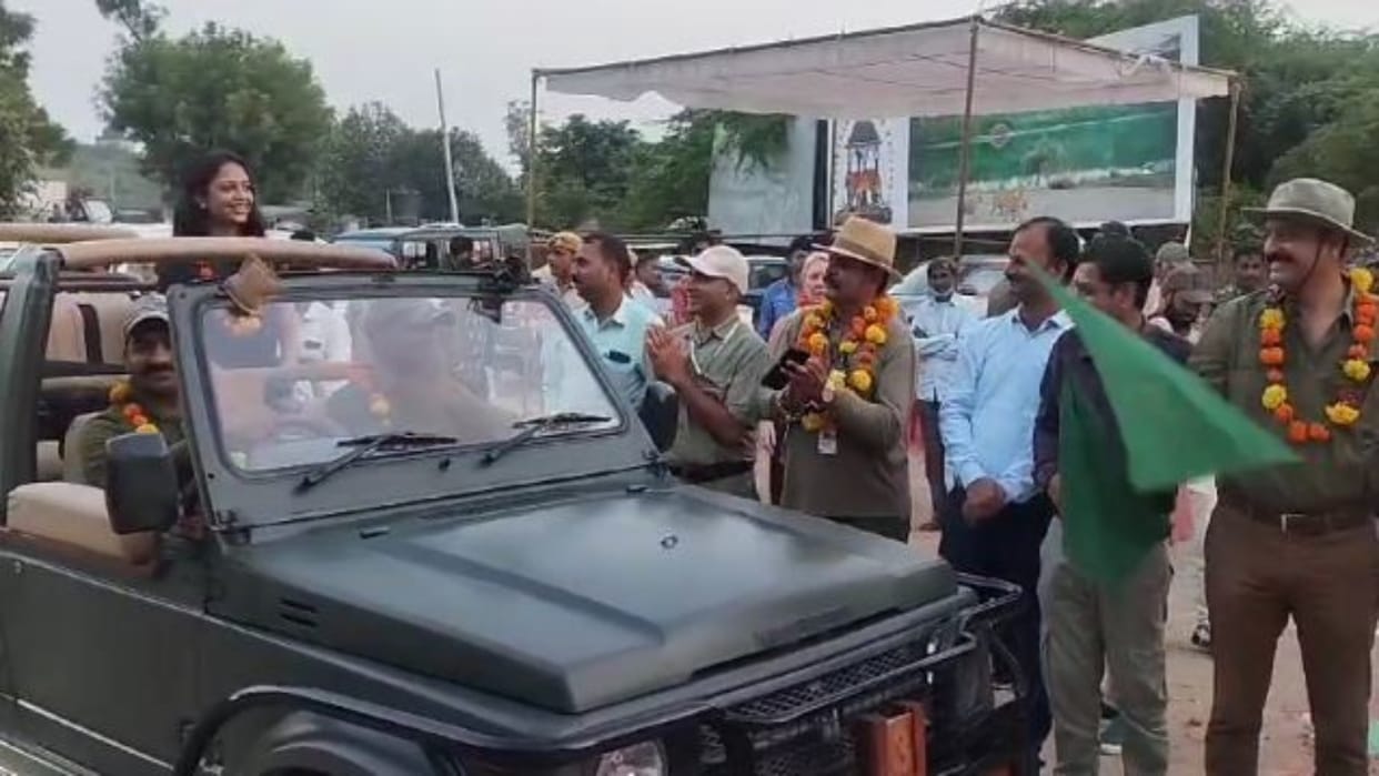 Sawai Madhopur: Tours started again in Ranthambore from today, Chief Forest Conservator gave the green signal
