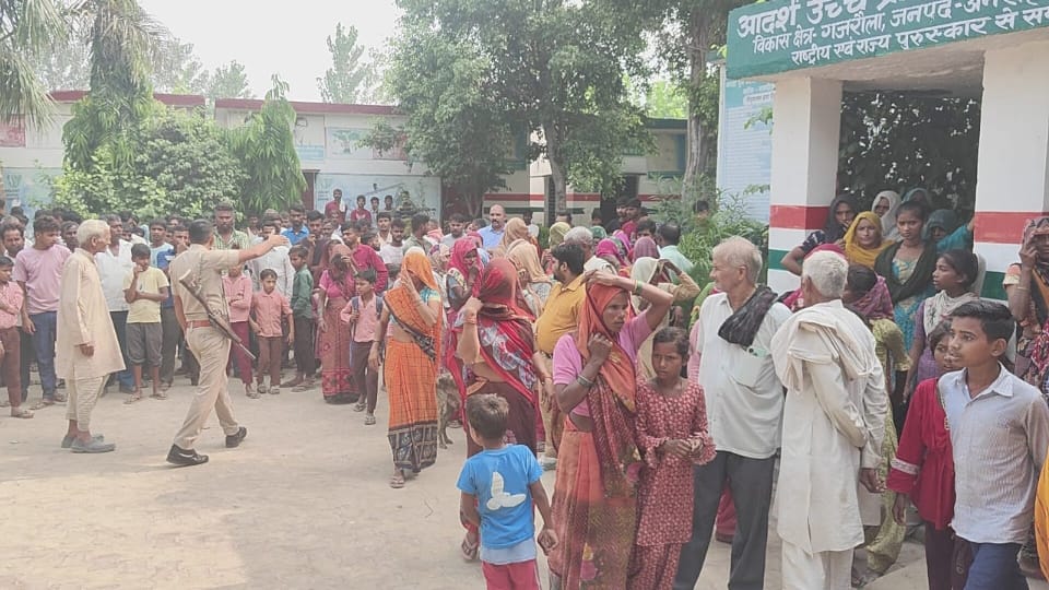 headmaster committed suicide accusing BSA and assistant teacher couple of harassment in amroha