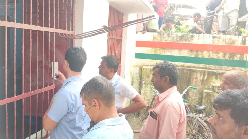 headmaster committed suicide accusing BSA and assistant teacher couple of harassment in amroha