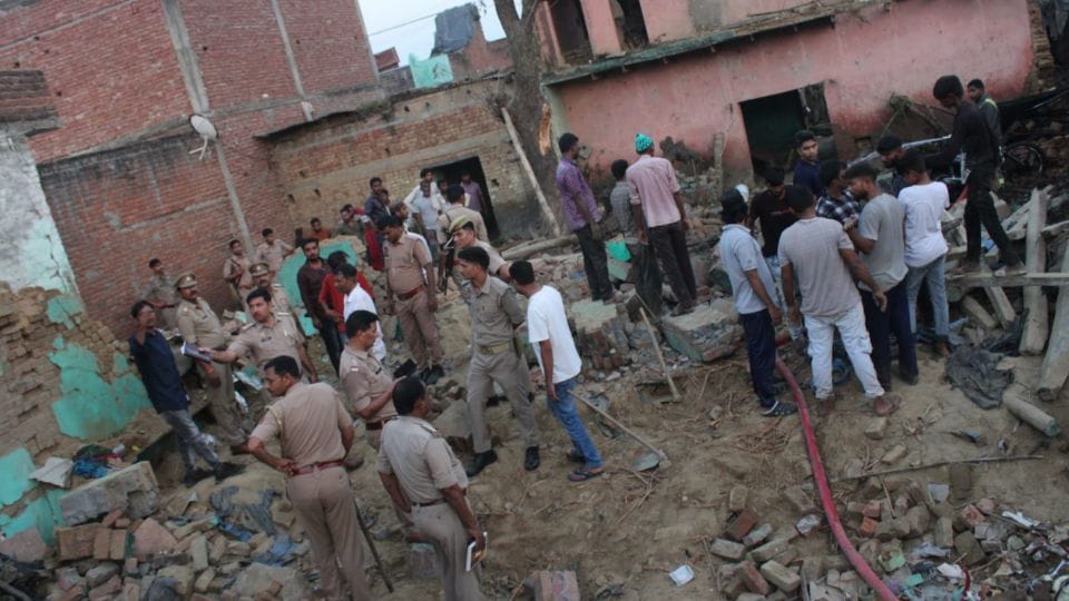 Three women died in illegal firecracker factory explosion in Bareilly