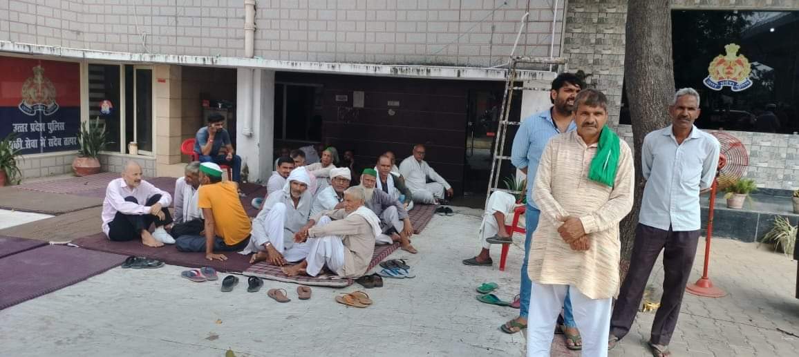 BKU Protest: BKU remains at the police station even on the seventh day, Vijay Ghopla, who was on hunger strike