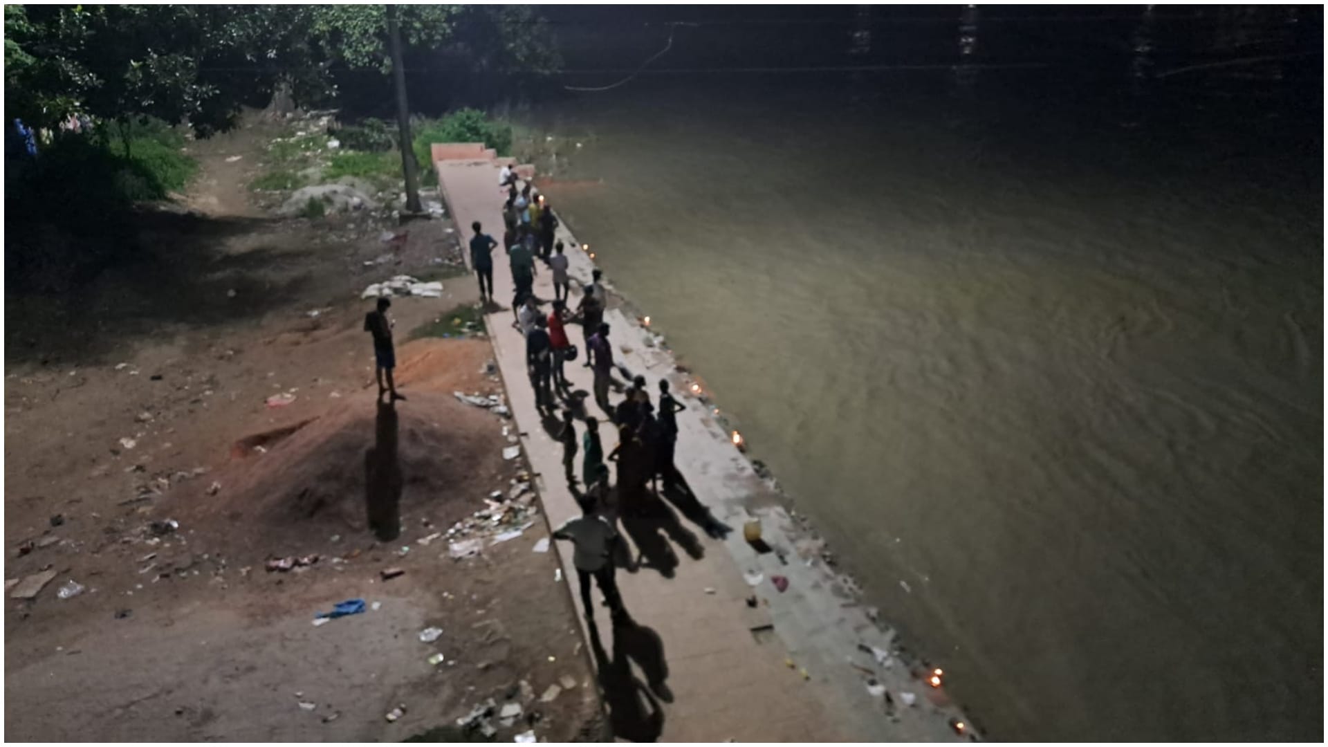 Bihar news : Bihar Police investigation young man committed suicide by jumping into Gandak river in Vaishali