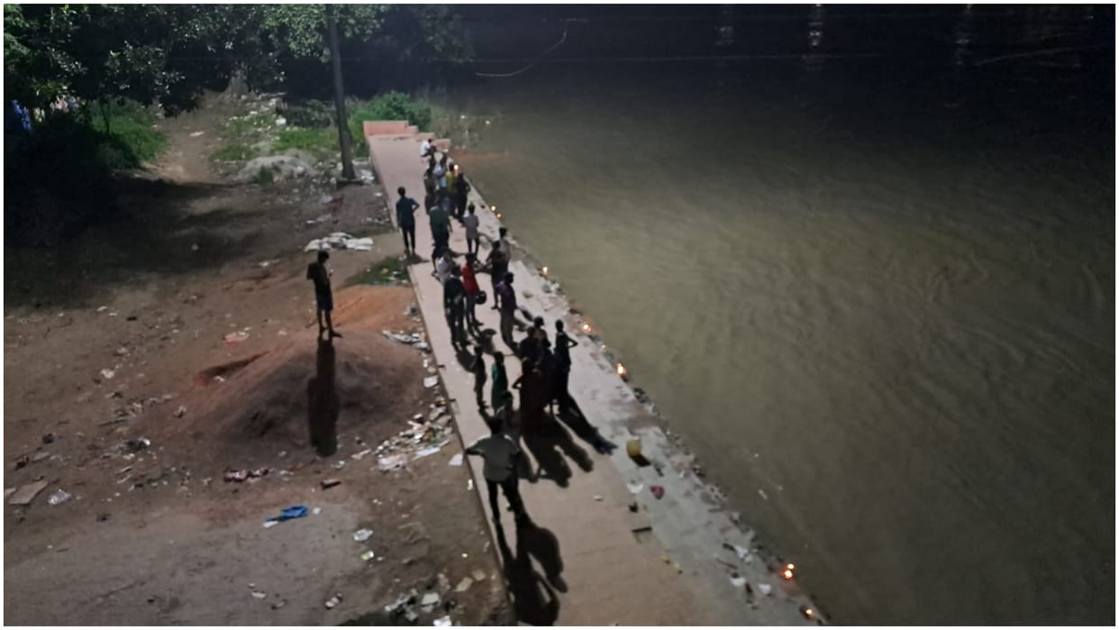 Bihar news : Bihar Police investigation young man committed suicide by jumping into Gandak river in Vaishali