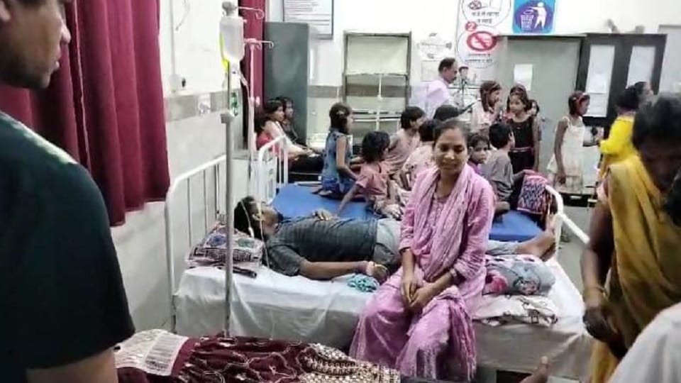 16 children become victims of food poisoning in Korba