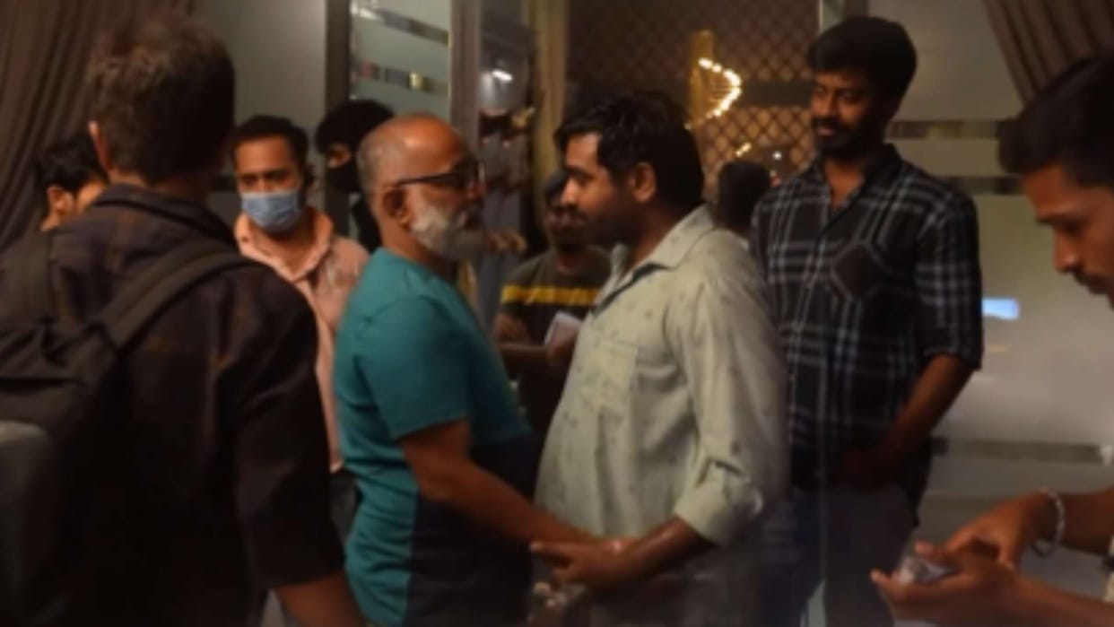 Gandhi Talks bts video out Vijay Sethupathi aditi rao hydari silent film update creats buzz