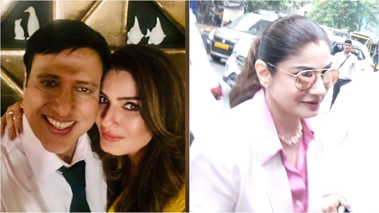 Raveena Tandon Visited Govinda to know his health update actress said he is better now