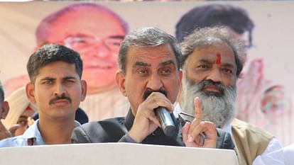 Himachal Pradesh CM Sukhvinder Singh Sukhu campaigns in Haryana