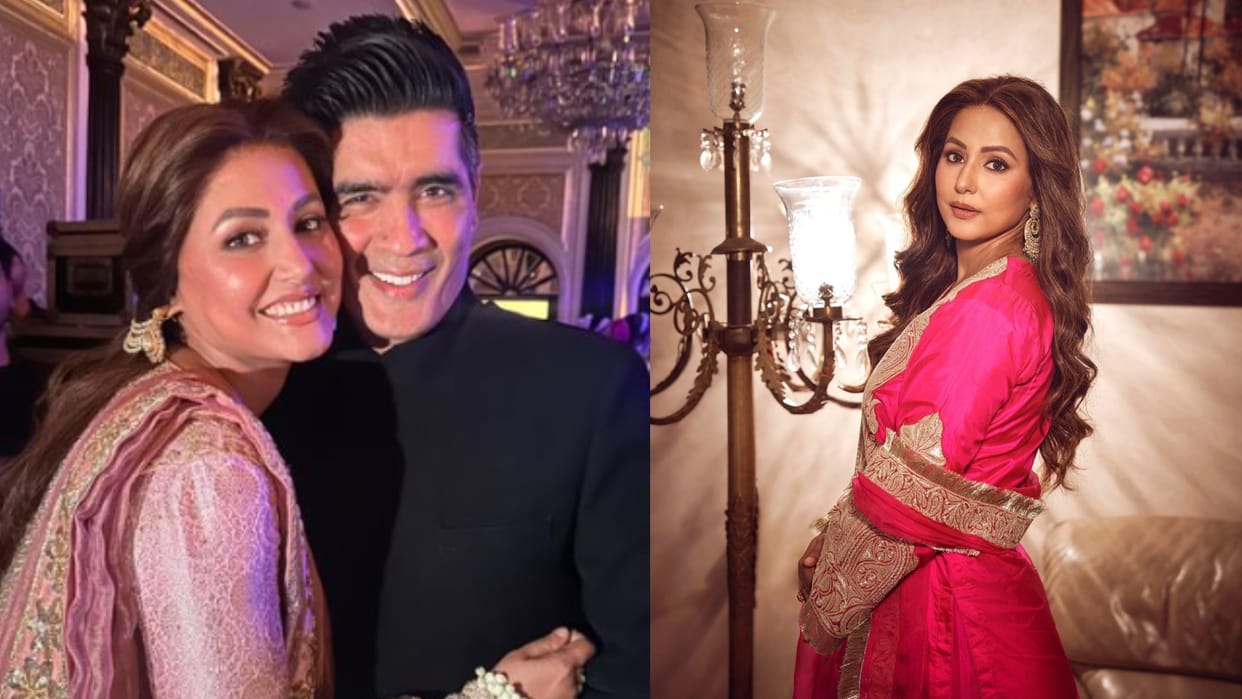 Hina Khan walked on the ramp again amidst her battle with cancer thanked Manish Malhotra for opportunity
