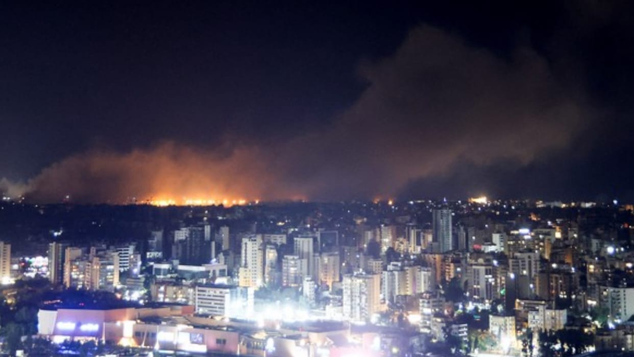 Massive Crater outside Mossad's headquarters after iran's missile offensive