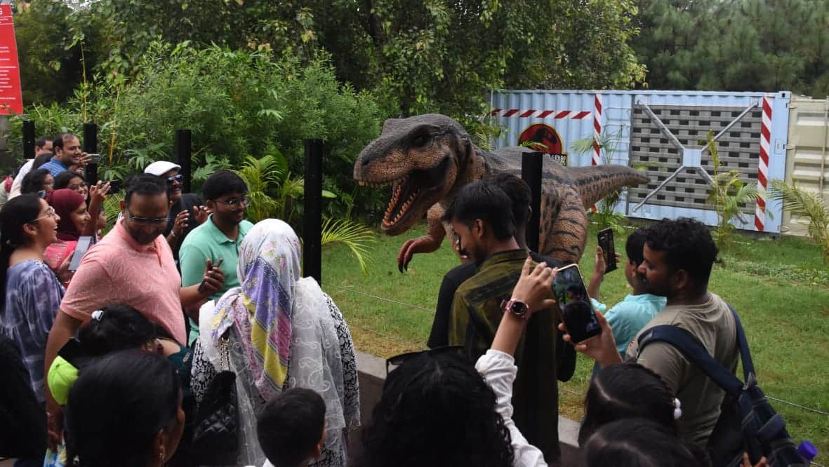 Lucknow: Visit Jurassic Park from today, the views of dinosaurs will fascinate you, pictures