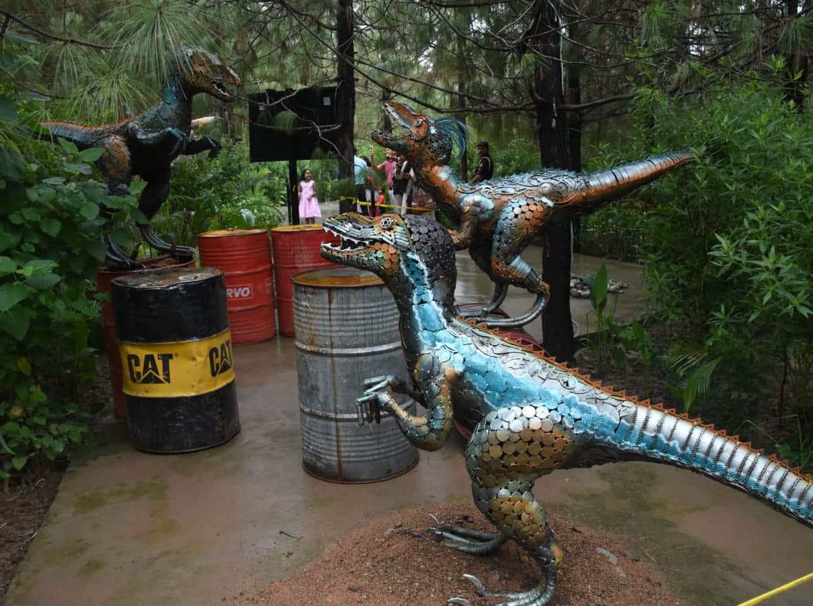 Lucknow: Visit Jurassic Park from today, the views of dinosaurs will fascinate you, pictures