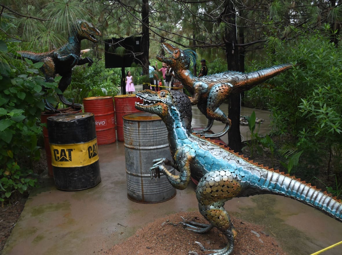 Lucknow: Visit Jurassic Park from today, the views of dinosaurs will fascinate you, pictures