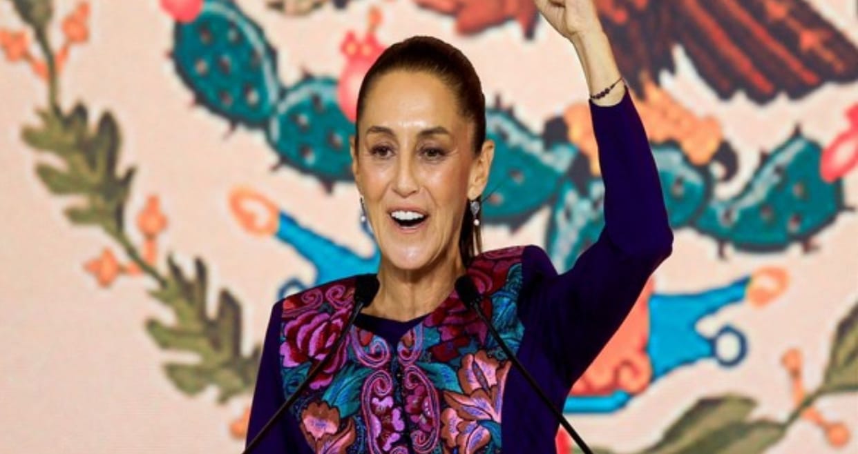 Claudia Sheinbaum sworn in Mexico's first female president after more than 200 years of independence