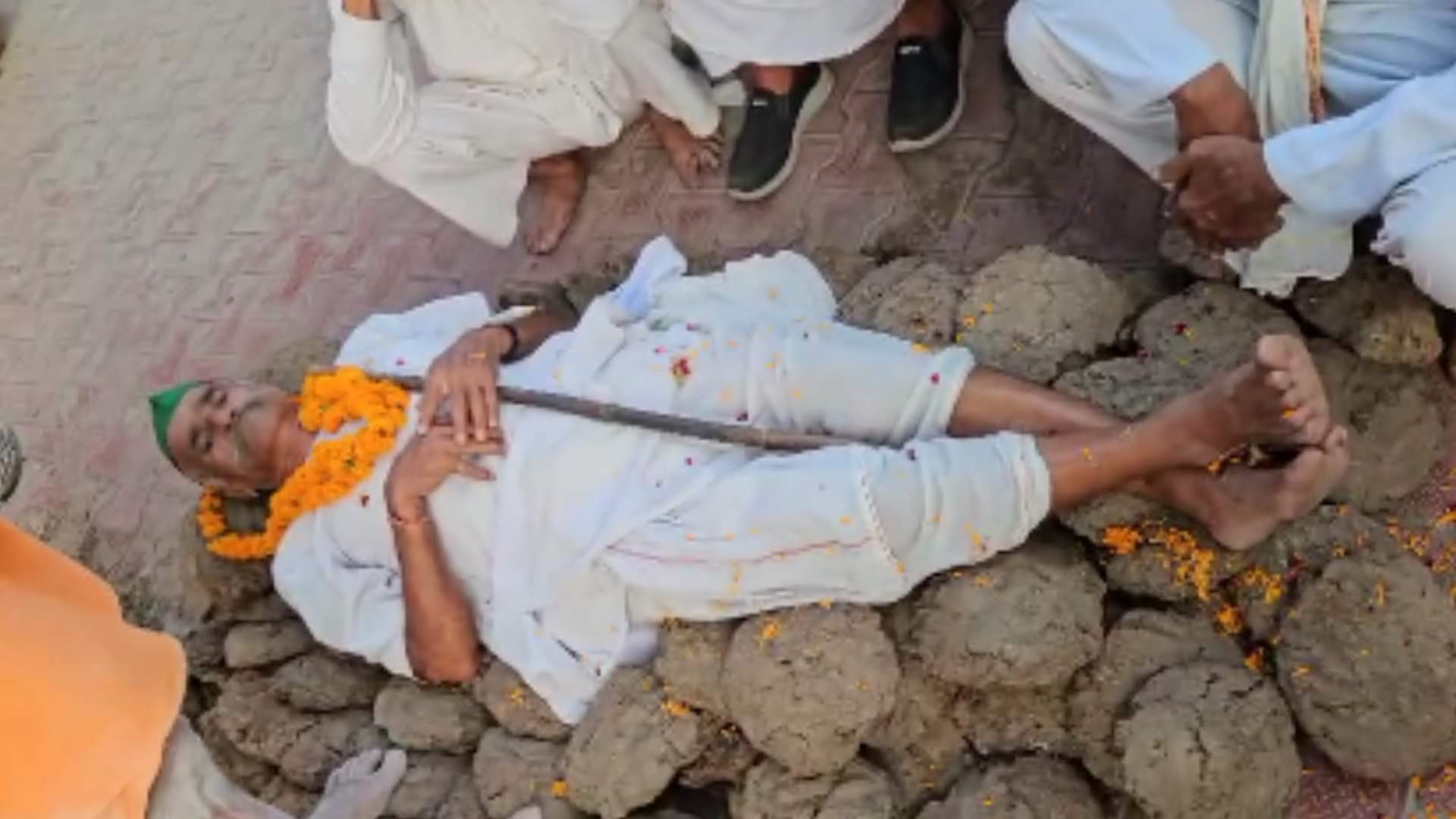 BKU Protest: BKU remains at the police station even on the seventh day, Vijay Ghopla, who was on hunger strike