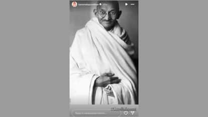 Sanjay Dutt Kareena Kapoor Khan kriti Kharbanda wishes Gandhi jayanti 2024 by sharing social media post