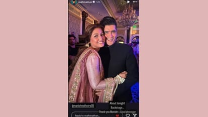 Hina Khan walked on the ramp again amidst her battle with cancer thanked Manish Malhotra for opportunity