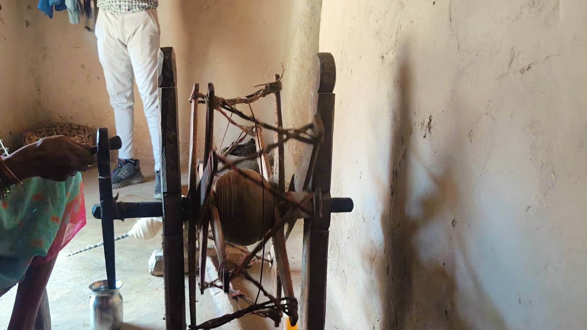 Gandhi Jayanti Bapu spinning wheel is disappearing from Gandhian village of Maihar