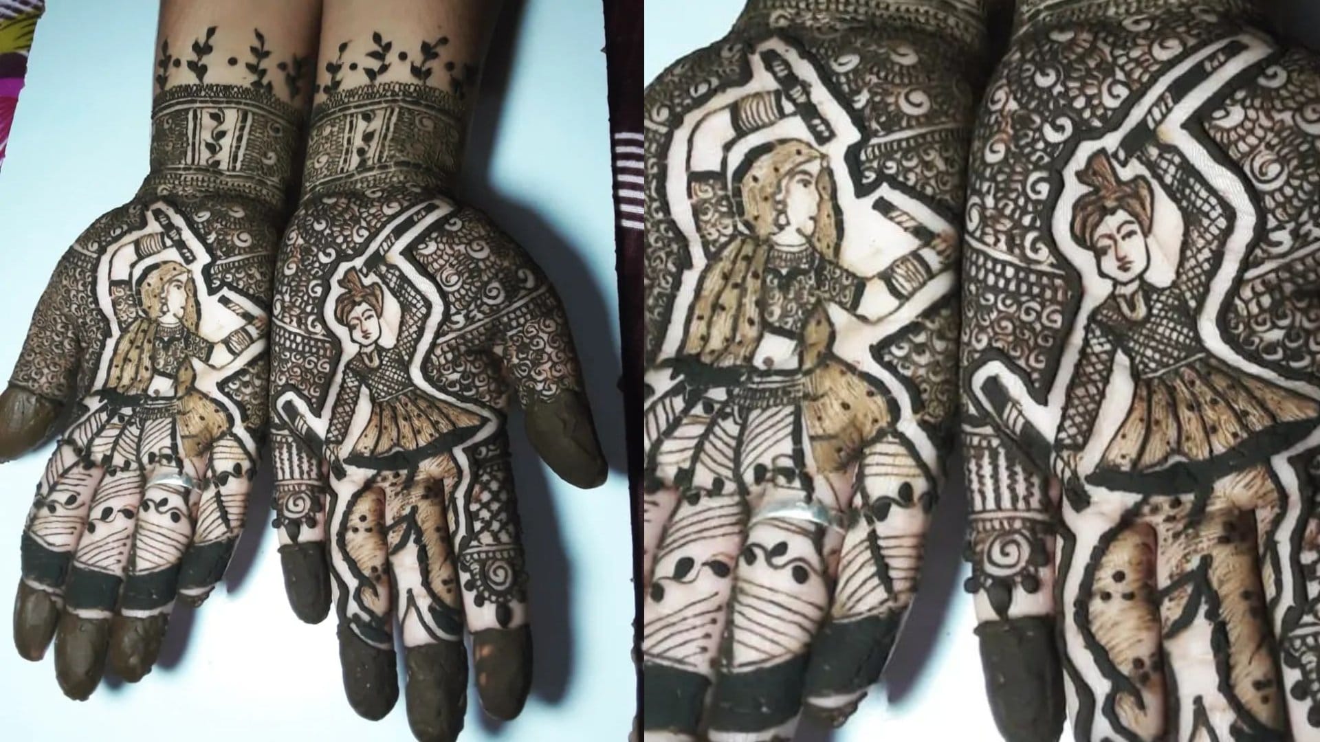Navratri Special Mehndi Design for shardiya navratri 2024 Navratri Mehndi images 2024