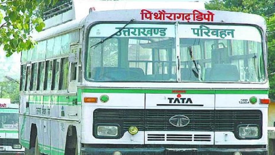15 buses stopped due to lack of tires started again in pithoragarh