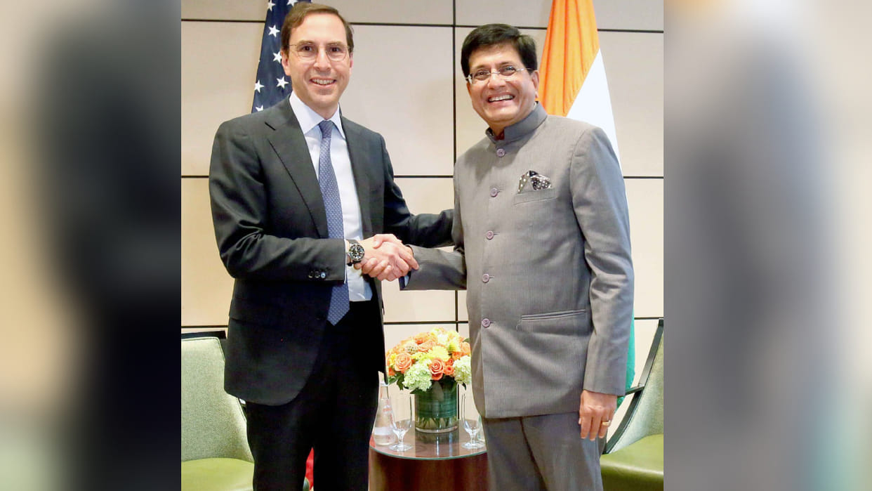 Piyush Goyal offers India as a global investment destination with world class infra and talents in US