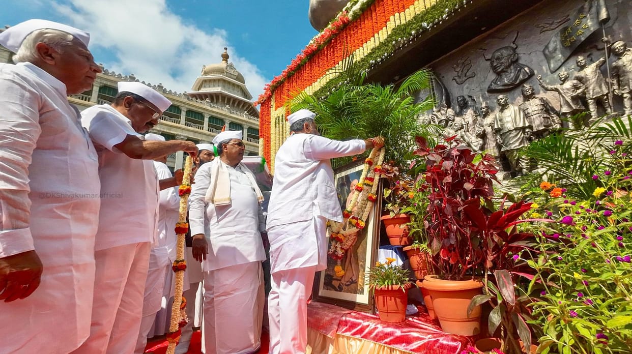 MUDA scam probes: CM Siddaramaiah said Mahatma Gandhi's life has given me courage and hope