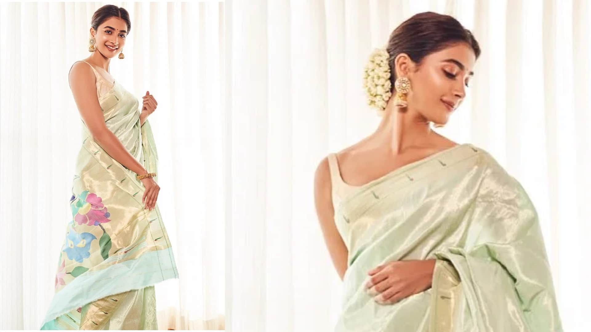 Ramadan 2025 Actress Inspired Latest Saree Design for Eid See Photos