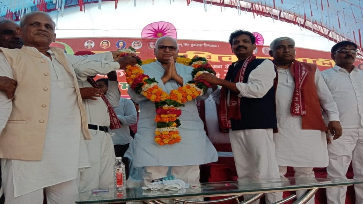 Babu Singh said in the public rights conference, if we want to get rights then the government will have to be