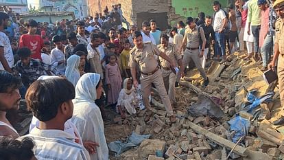 Bareilly Firecracker Factory Blast Echo of Explosion Was Heard Two and a half kilometers away