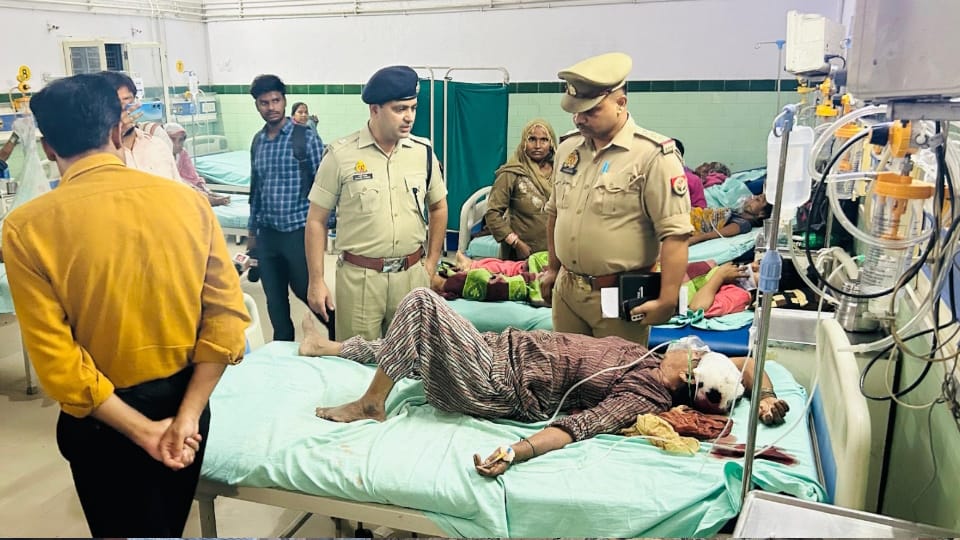 Bareilly explosion women blown to pieces by gunpowder children died after being buried under rubble