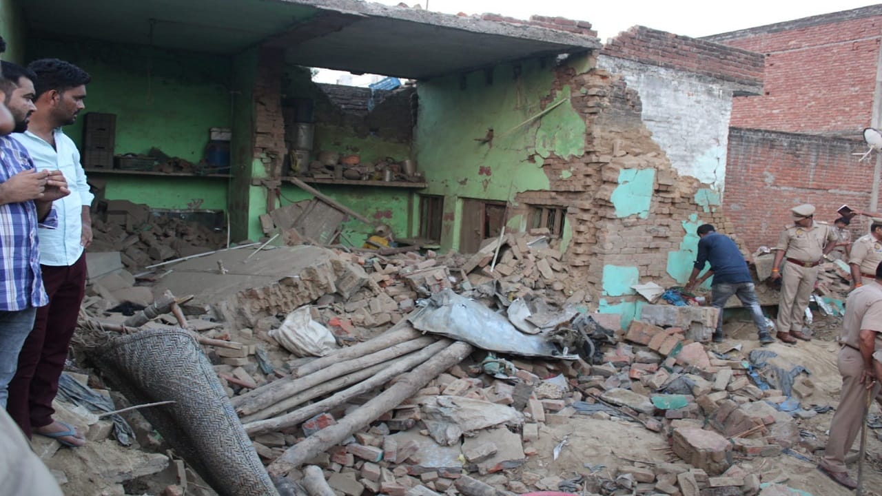 Bareilly Firecracker Factory Blast Report was filed against Nasir after incident in Sirauli ten days ago