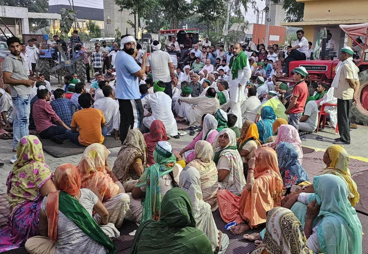 BKU Protest: BKU remains at the police station even on the seventh day, Vijay Ghopla, who was on hunger strike