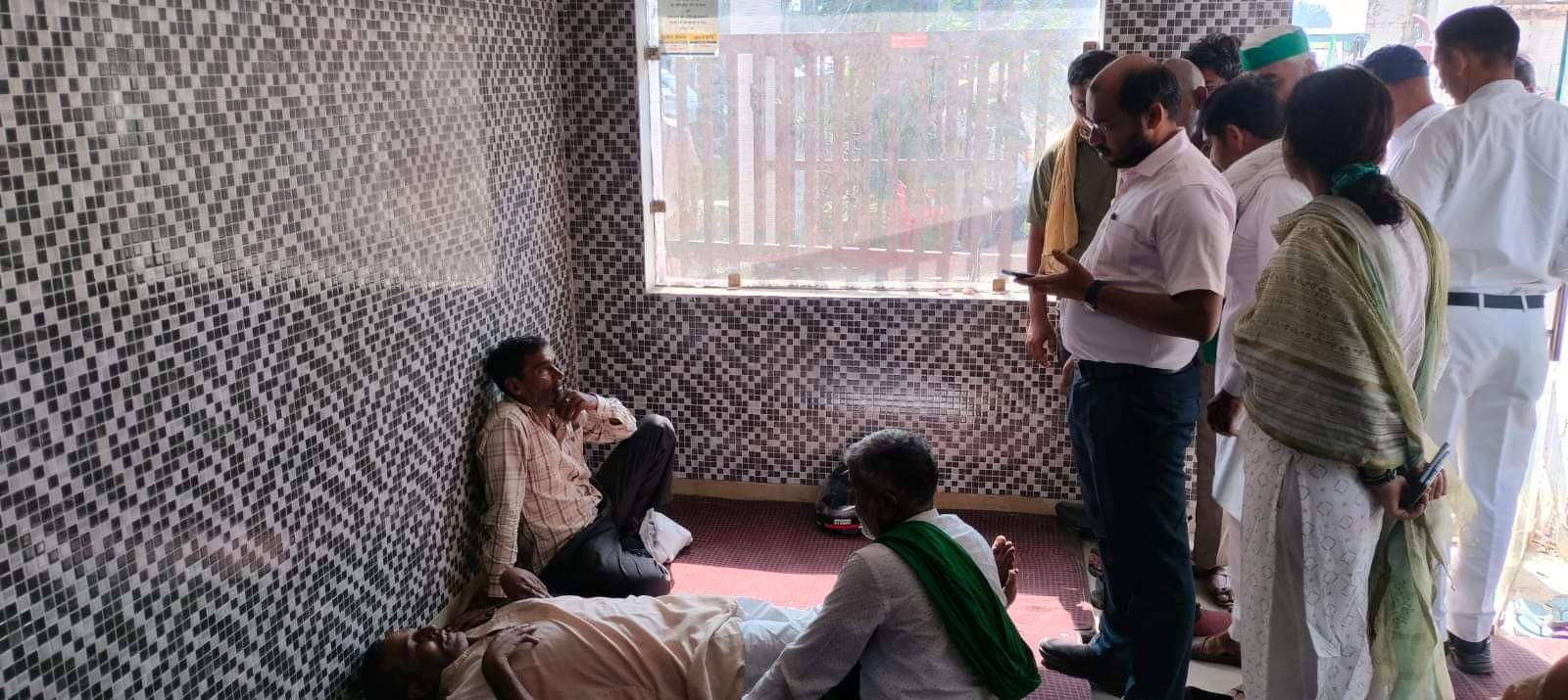 BKU Protest: BKU remains at the police station even on the seventh day, Vijay Ghopla, who was on hunger strike