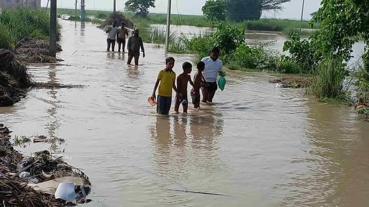 Bihar: 30 thousand families of 33 panchayats affected by flood, assistance of 7000 rupees from this day