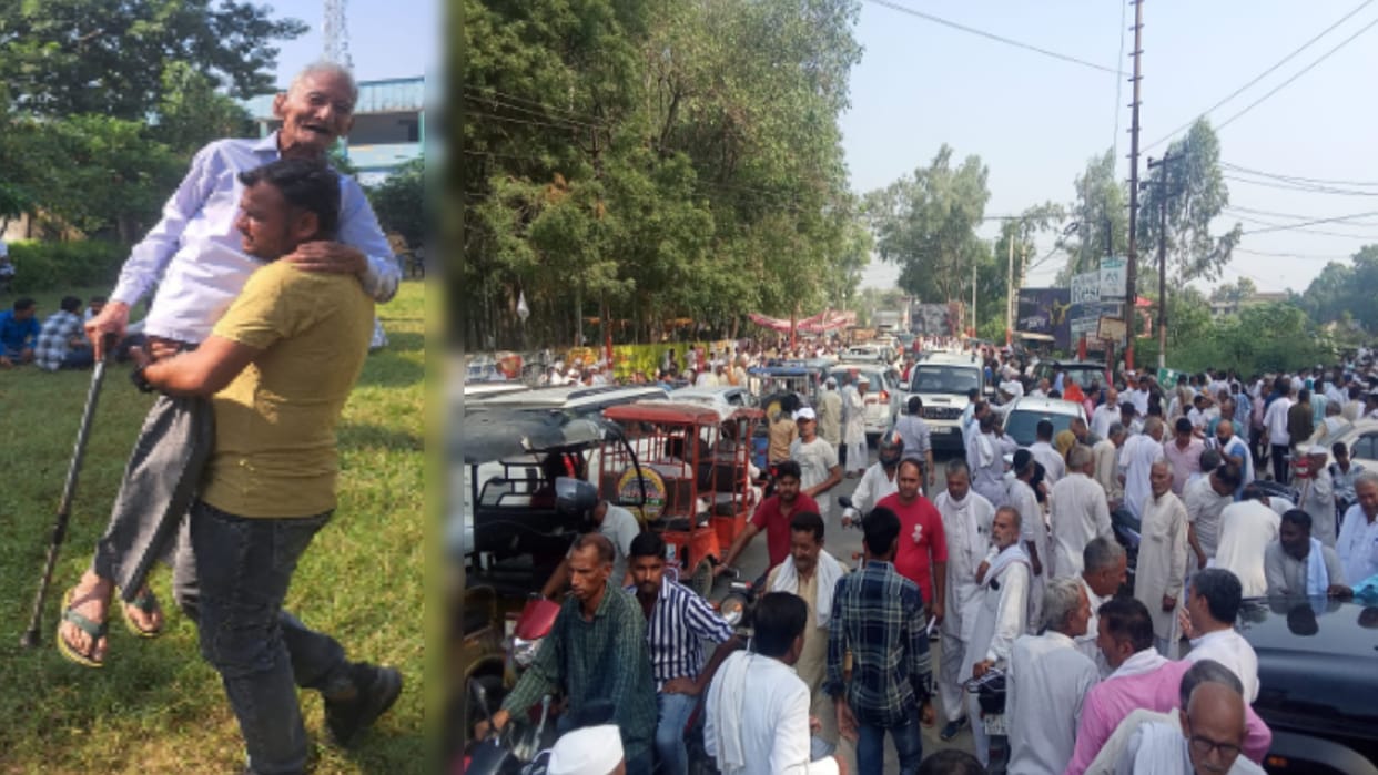 Sugarcane committee election today: Farmers thronged polling centers, showed enthusiasm, pics