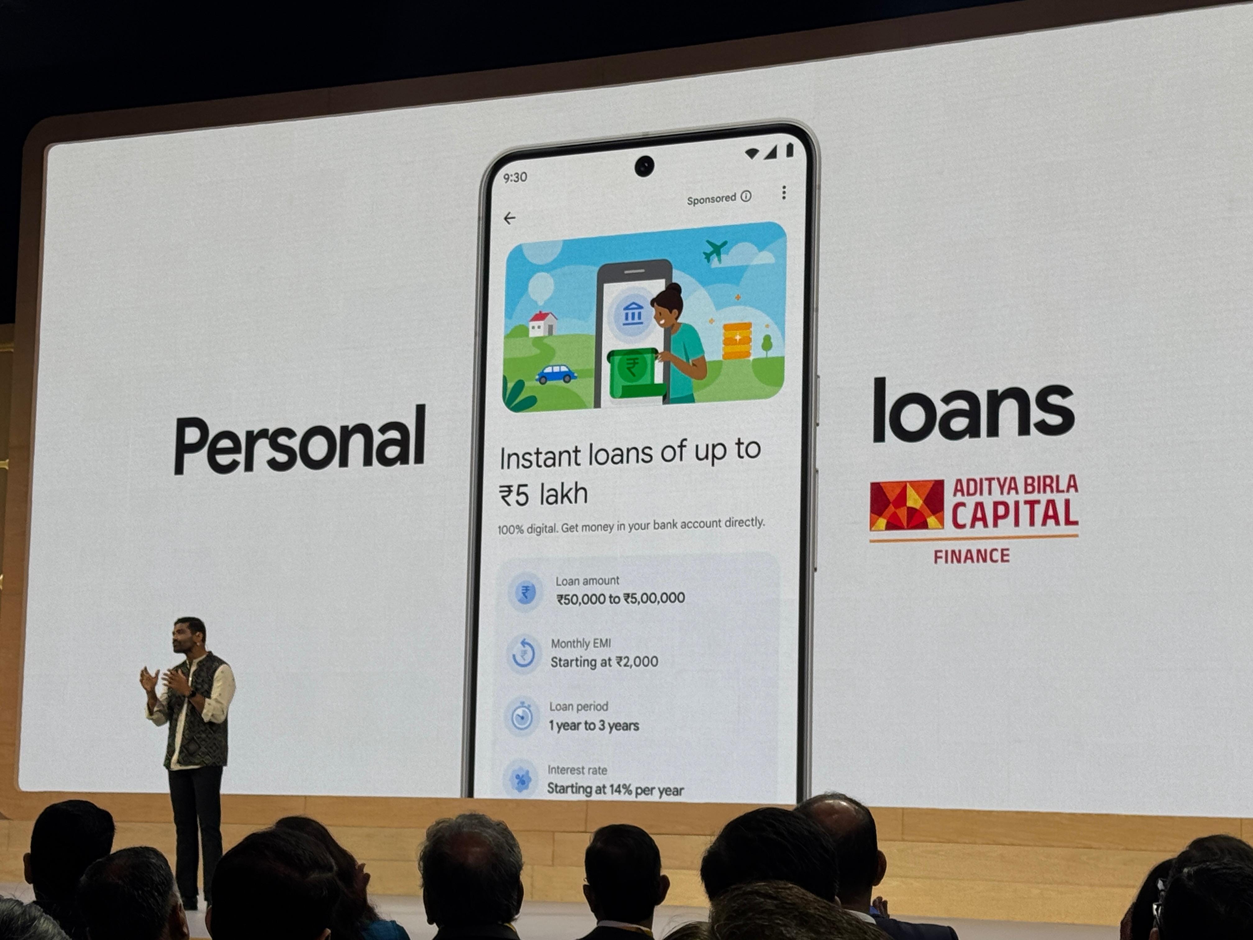 Google for India 2024 Now you can take 50 lakh loan from Google pay app