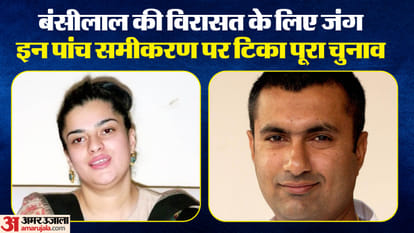 Haryana Assembly Election 2024 BJP Vs Congress Shruti Choudhary Anirudh Choudhary News in Hindi