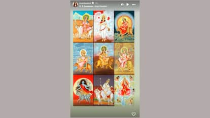 Bollywood stars immersed in devotion wishes fans Happy Navratri 2024 on social media