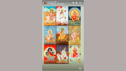 Bollywood stars immersed in devotion wishes fans Happy Navratri 2024 on social media