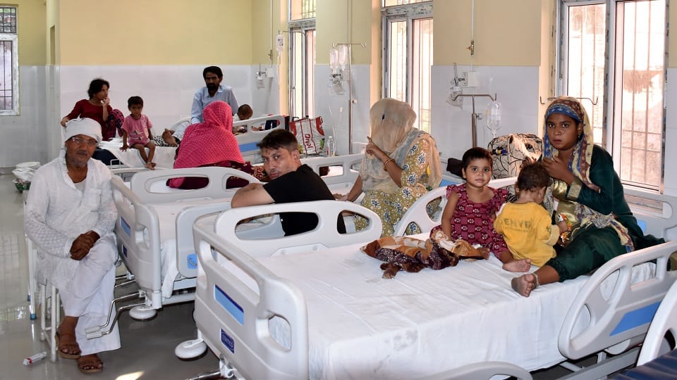 Child ward shifted to Piku ward of Aligarh district hospital