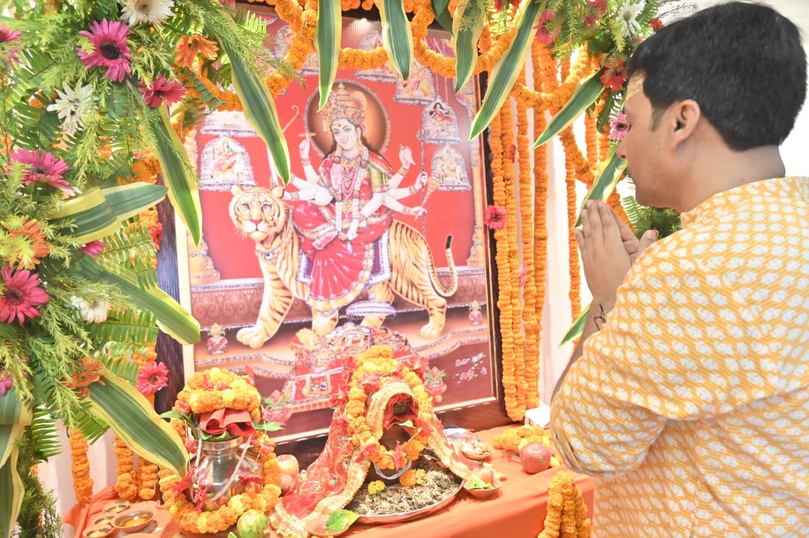 Navratri 2024 Celebration in kashi vishwanath dham and shailputri temple at varanasi