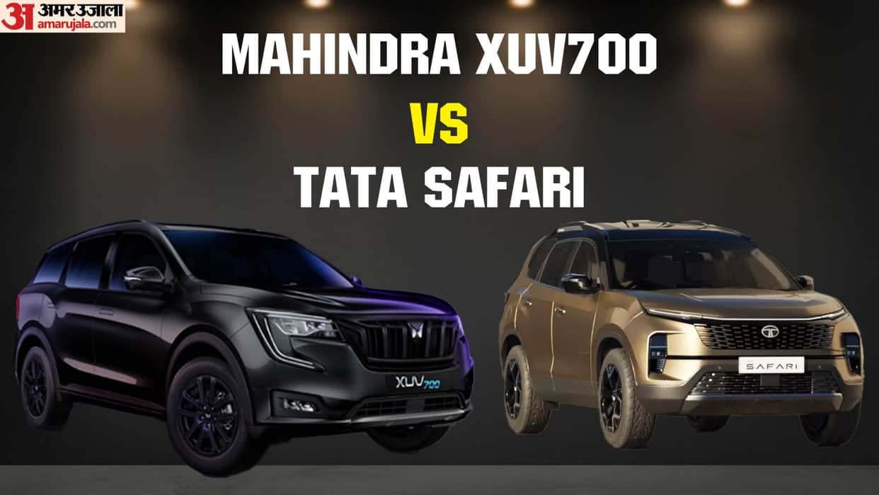 mahindra xuv700 vs tata safari looks features specifications engine and price