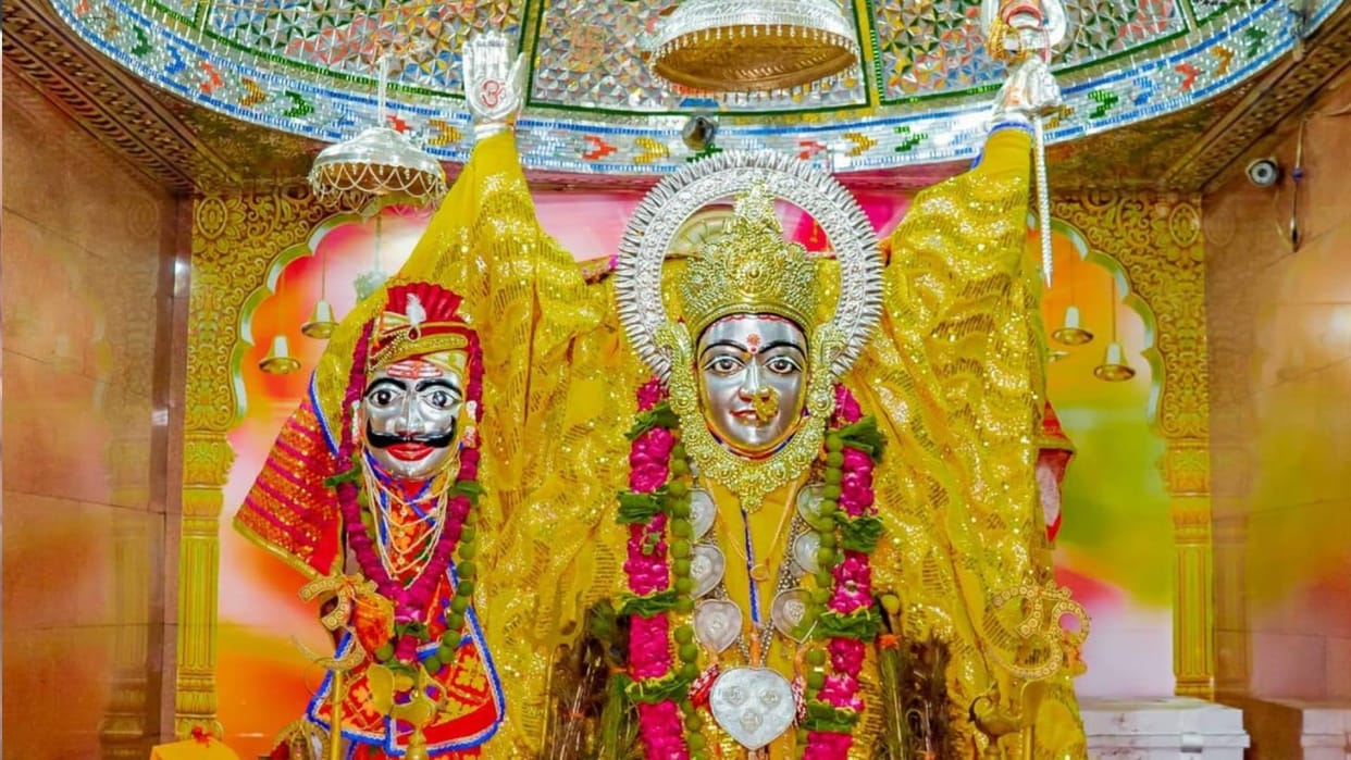 Navratri 2024: Such a temple of Mata where Bhairav and Bhavani are seated on the same platform