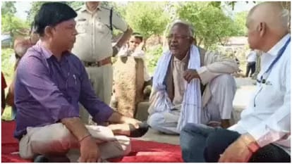 MP News Man Vandalize Ancient Goddess Idol before Navratri at Jalpamata Temple Rewa Villagers furious