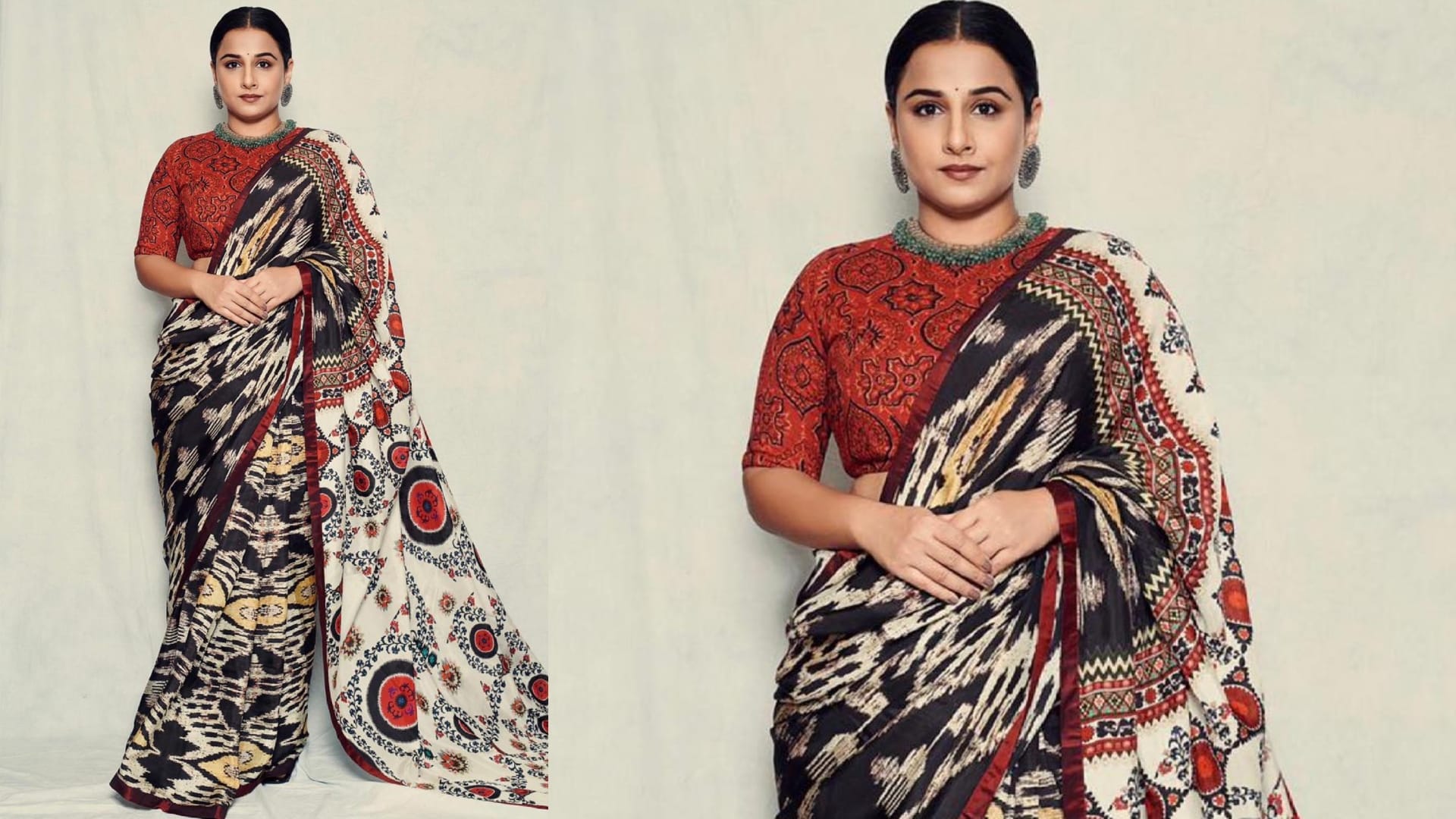 Shardiya Navratri Special Outfit for office latest collection of saree and suit 2024 images