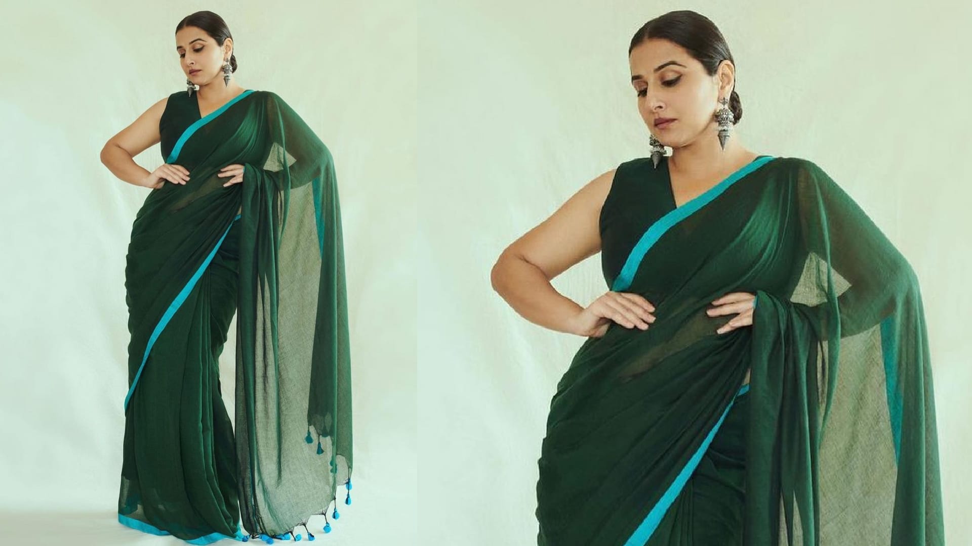 Shardiya Navratri Special Outfit for office latest collection of saree and suit 2024 images